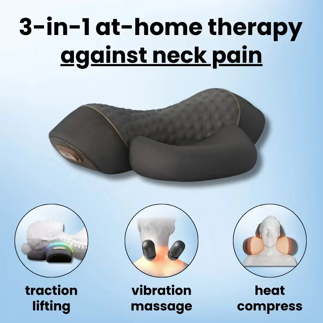 3 in 1 Neck Massage Pillow